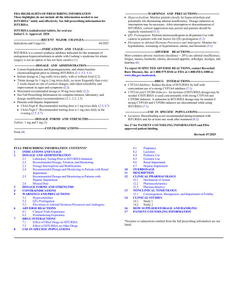 Full Prescribing Information